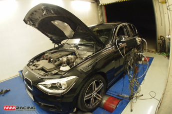 meranie výkonu BMW 116i 2013 po chiptuningu
